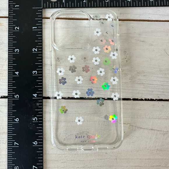 Kate Spade Scattered Flowers Protective Hard Case iPhone 13 Pro NWOB - Picture 6 of 7